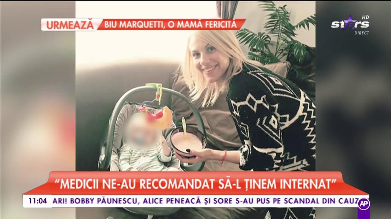 Clipe cumplite pentru Amna. Băiețelul ei a fost internat &icirc;n spital!