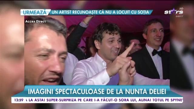 Imagini spectaculoase de la nunta Deliei