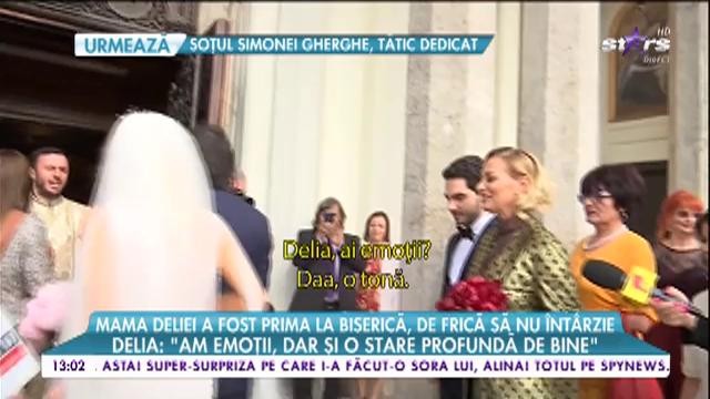 Sora Deliei, nuntă cu emoţii