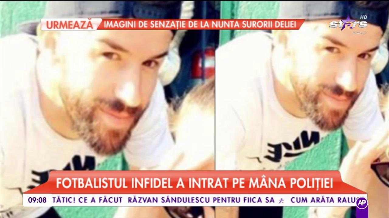 Ghinion teribil pentru Gabi Enache! Fotbalistul a intrat pe m&acirc;na poliţiei, după ce şi-a dus amanta la medic