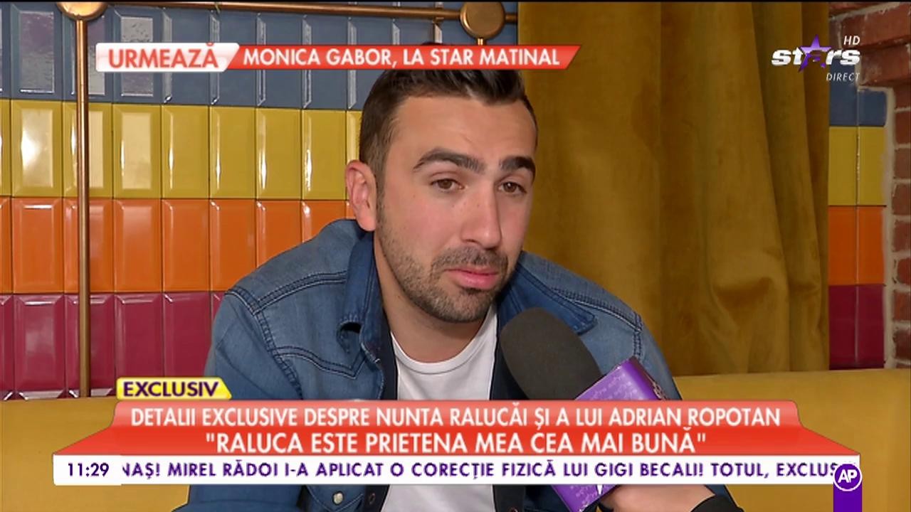 Dacian Varga, despre nunta Ralucăi și a lui Adrian Ropotan: &rdquo;Am fost un mic Cupidon &icirc;n relația lor&rdquo;