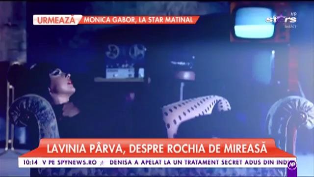 Lavinia P&acirc;rva, despre rochia de mireasă: "Nu mă g&acirc;ndesc prea mult la asta"