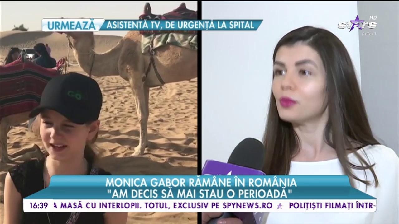 Monica Gabor răm&acirc;ne &icirc;n Rom&acirc;nia! Ce i-a spus lui Mr. Pink şi ce o ţine aici