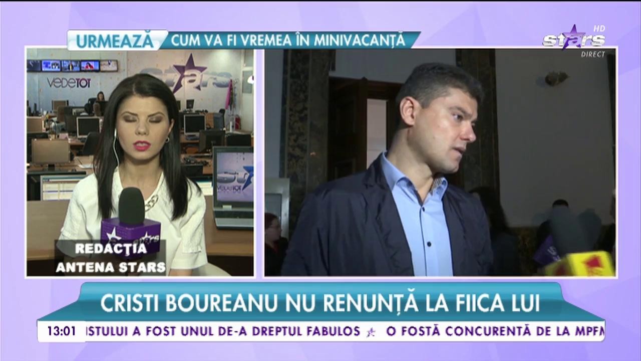 Cristi Boureanu nu renunţă la fiica lui! A c&acirc;ştigat prima luptă cu fosta soţie