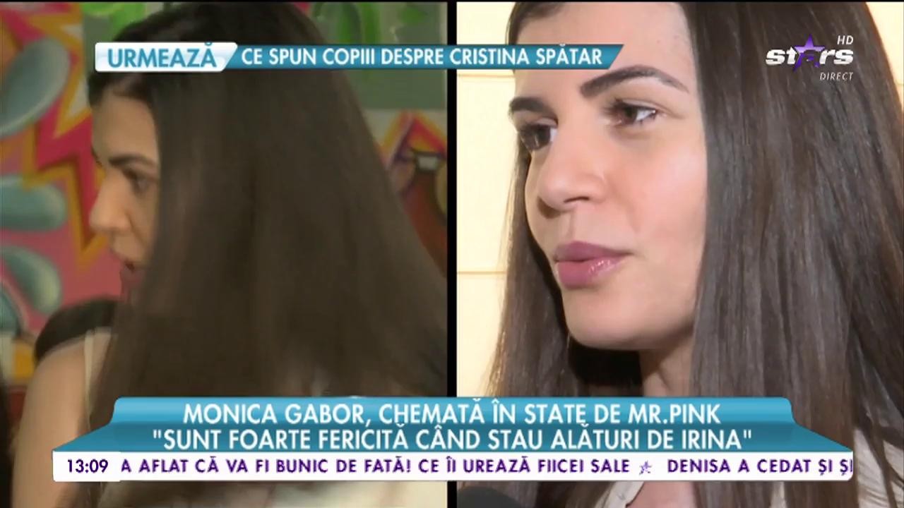 Monica Gabor, chemată &icirc;n State de Mr.Pink! Ce i-a promis fetiței ei &icirc;nainte de a pleca?