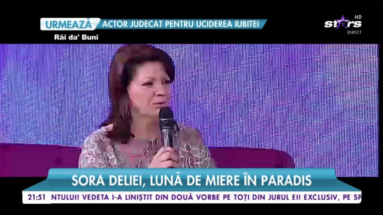 Sora Deliei, lună de miere &icirc;n paradis