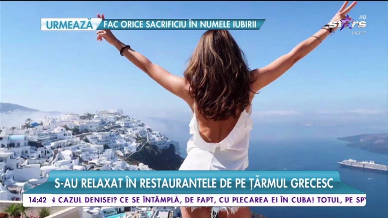 &Icirc;şi face de cap &icirc;n vacanţe, cu noua iubită!