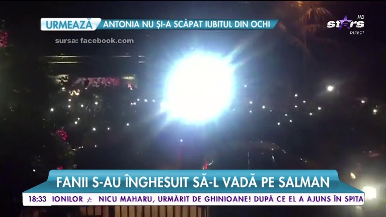 Fanii s-au &icirc;nghesuit să-l vadă pe Salman Khan