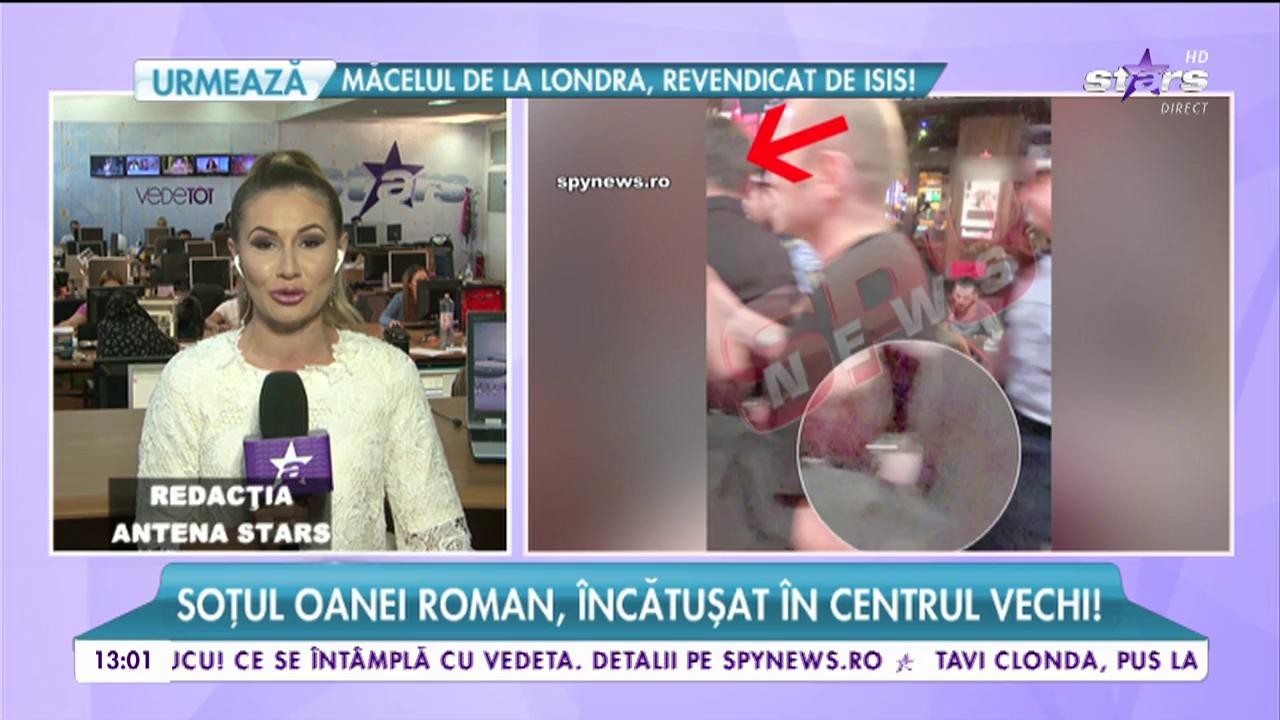 Soțul Oanei Roman, &icirc;ncătușat &icirc;n Centrul Vechi! Marius Elisei, scandal uriaş cu oamenii legii!