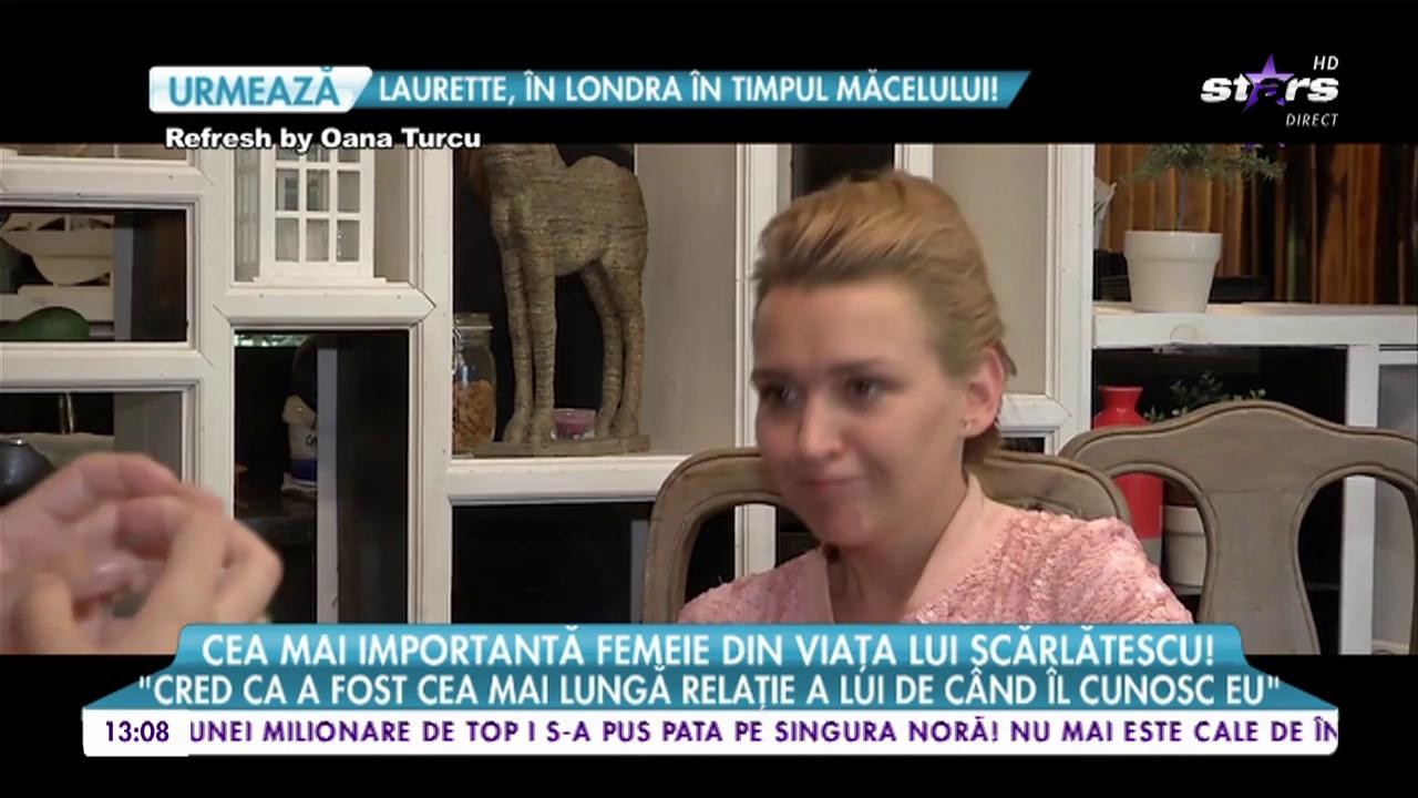Cea mai importantă femeie din viaţa lui Scărlătescu! Se cunosc de peste 20 de ani şi &icirc;ntre ei a fost chimie pură!