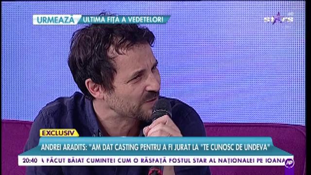 Din culisele TCDU, Andrei Araditz: "C&acirc;teodată, Ozana Barabancea este nedreaptă"
