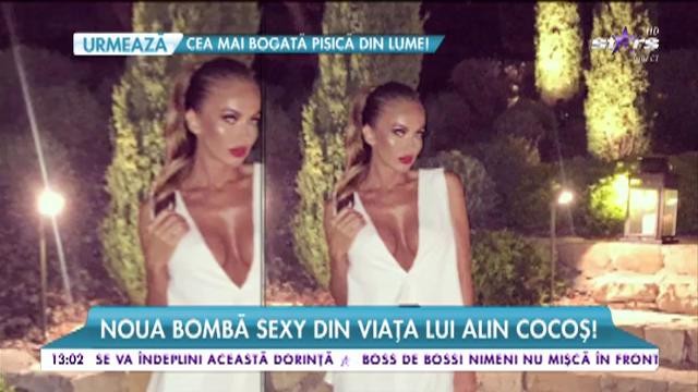 Noua bombă sexy din viaţa lui Alin Cocoş! Monica Orlanda, diva după care suspină craii de dorobanţi!