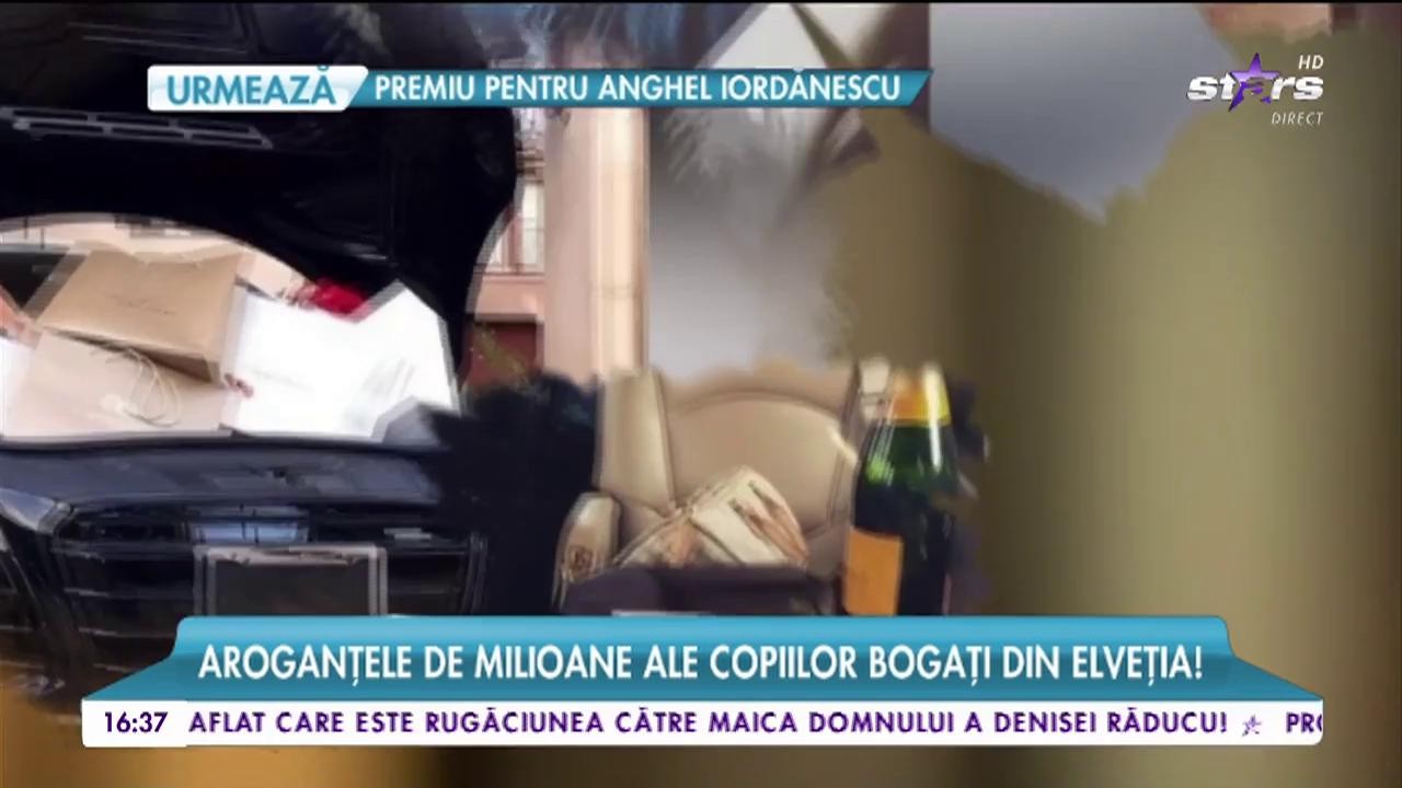 Aroganţele de milioane ale copiilor bogaţi din Elveţia! Beizadelele aruncă &icirc;n toate direcţiile cu teancurile de bani!