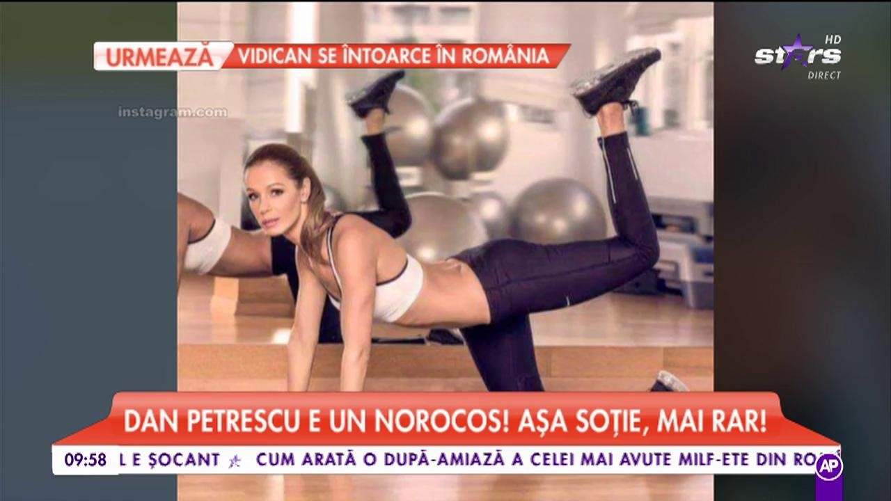 Adriana Petrescu, cea mai sexy soţie de antrenor