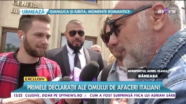 Gianluca Vacchi  a ajuns &icirc;n Rom&acirc;nia. Ce a făcut după ce a aterizat