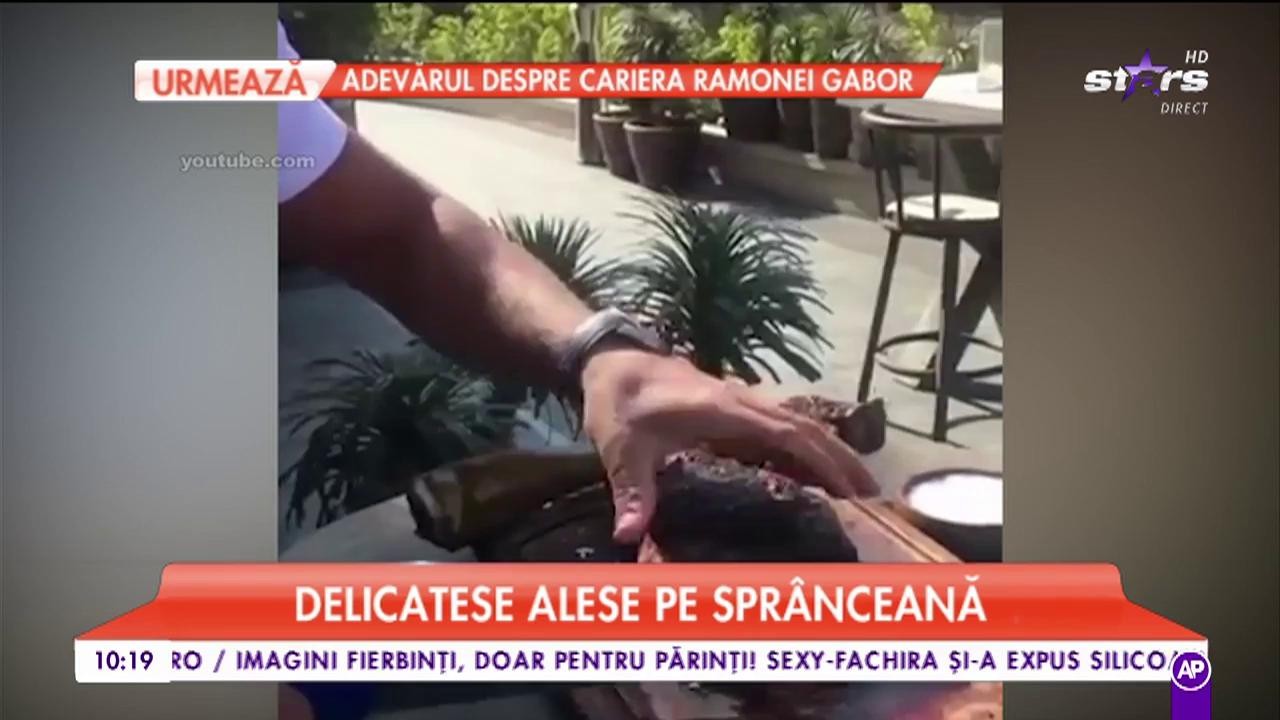 Cu ce delicatese se răsfaţă vedetele &icirc;n vacanţă