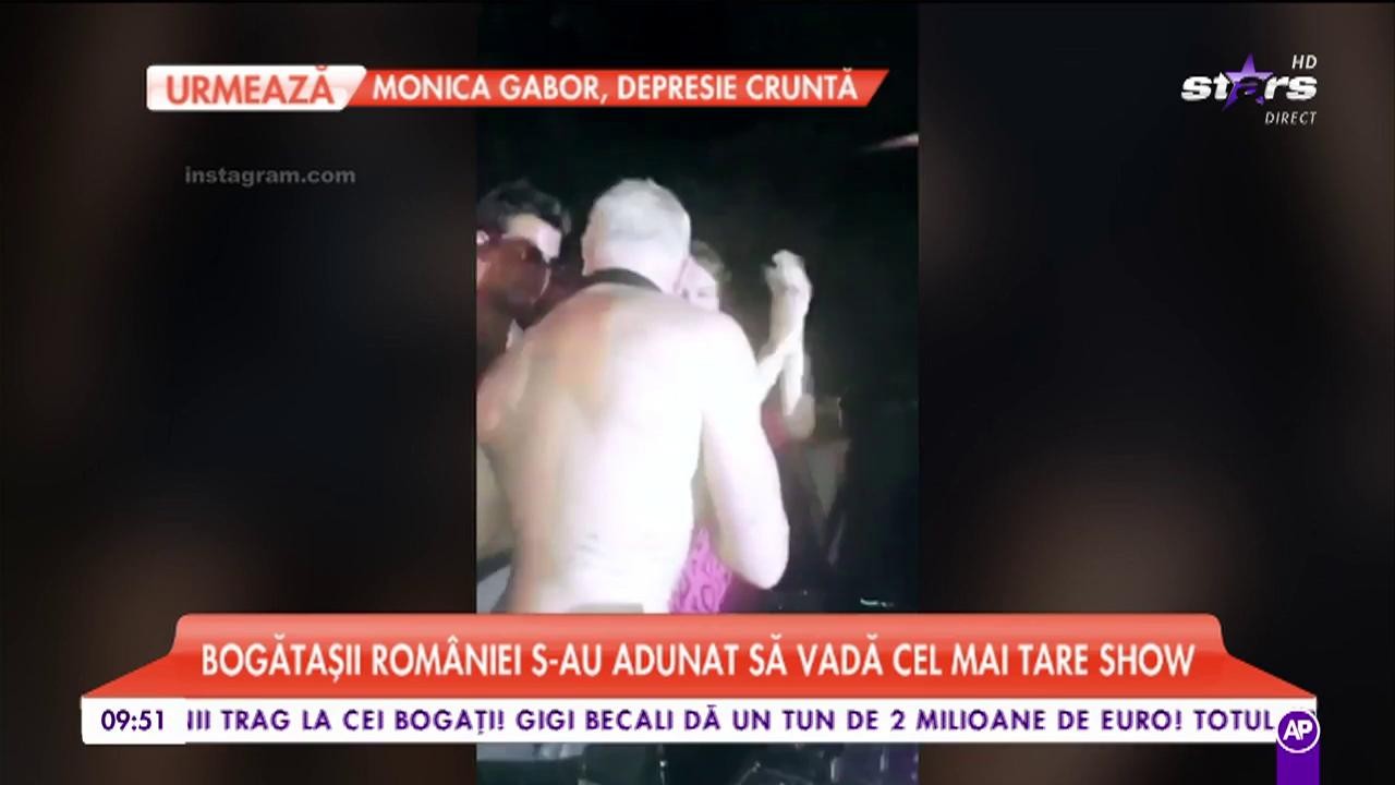 Gianluca a făcut un show de zile mari &icirc;n cel mai luxos club din Capitală