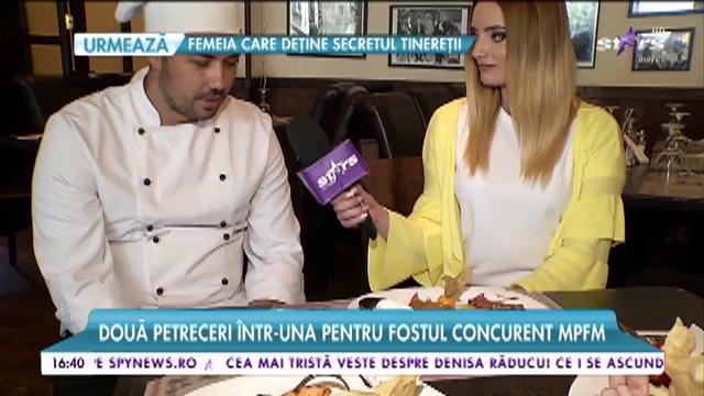 Gabi Botez, degustare pentru nuntă şi botez! Două petreceri &icirc;ntr-una pentru fostul concurent mpfm