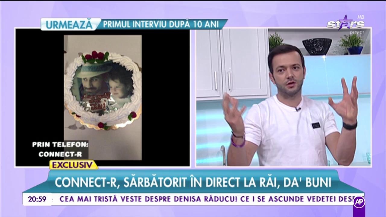 Connect-R, nostalgic de ziua lui: "Fiica mea pune tot felul de &icirc;ntrebări"