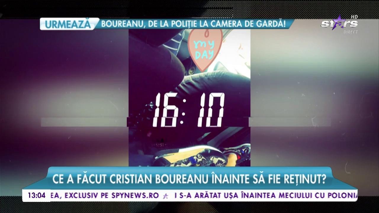 Ce a făcut Cristian Boureanu &icirc;nainte să fie reţinut?