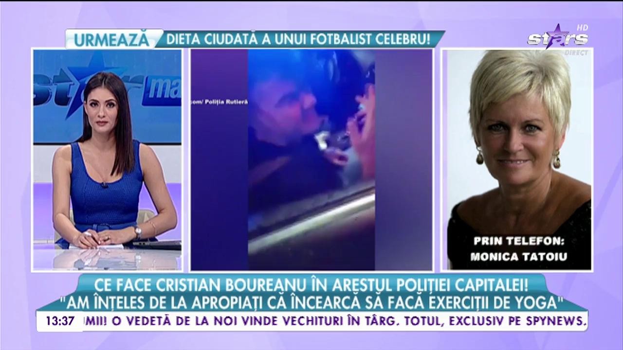 P&acirc;nă şi gardienii au rămas cu gura căscată! Ce face Cristian Boureanu &icirc;n arestul poliţiei capitalei!