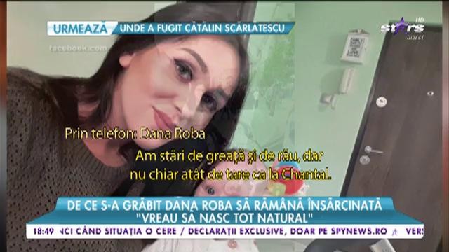 La doar patru luni după ce a născut, Dana Roba este din nou &icirc;nsărcinată!