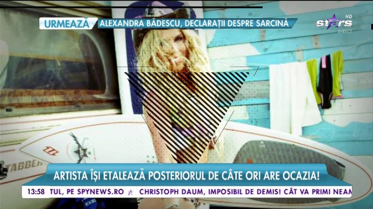 Corina, una dintre cele mai &icirc;ndrăzneţe vedete! Artista &icirc;şi etalează posteriorul de c&acirc;te ori are ocazia!