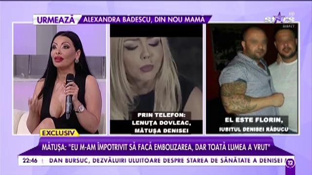 Mătușa Denisei Manelista: &rdquo;A fost externată și se simte binișor. Merge pe picioarele ei, puțin sprijinită&rdquo;