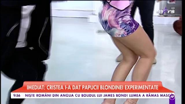 Raluca Dumitru, dans provocator &icirc;n platoul Star Matinal