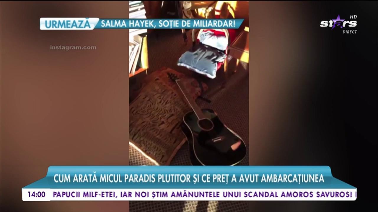 Ghenea, răsfăţată de iubit pe un iaht de milioane de euro! Cum arată micul paradis plutitor şi ce preţ a avut ambarcaţiunea