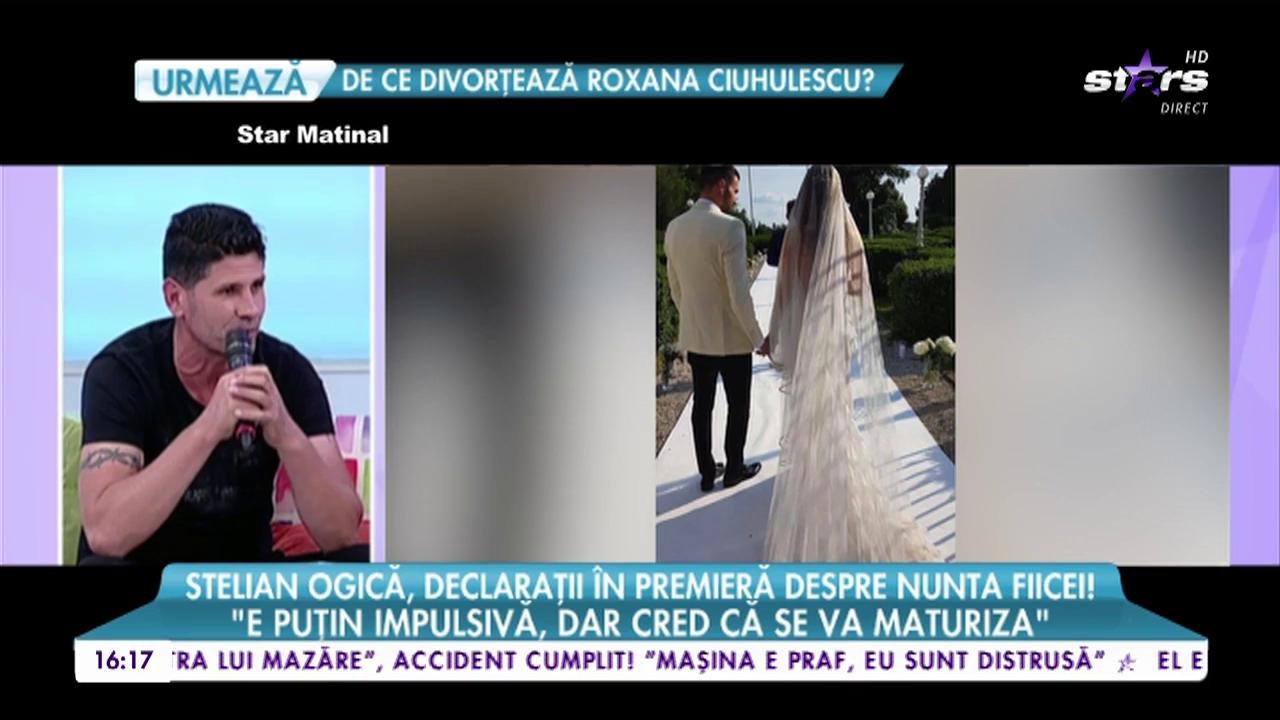 Stelian Ogică, declaraţii &icirc;n premieră despre nunta fiicei! Spaima loteriei, despre emoţii şi relaţia cu ginerele Ropotan!