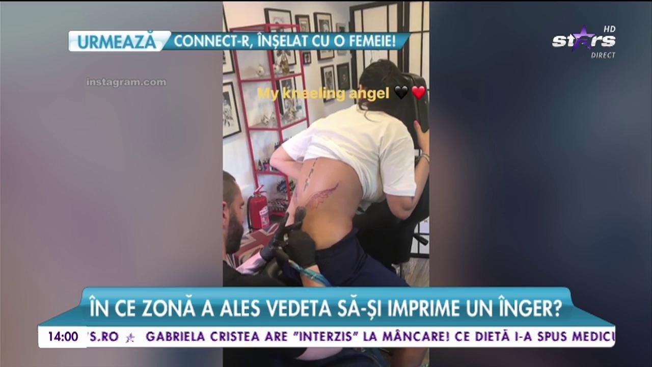 Brigitte Sfăt și-a făcut un nou tatuaj! &Icirc;n ce zonă a ales vedeta sa-și imprime un &icirc;nger!