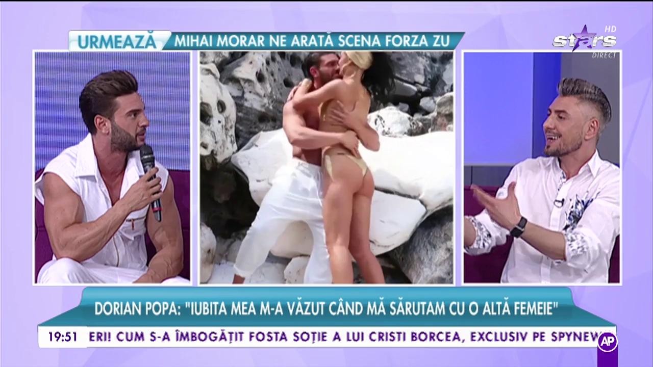 Dorian Poapa: &rdquo;Iubita mea m-a văzut c&acirc;nd mă sărutam cu o altă femeie&rdquo;