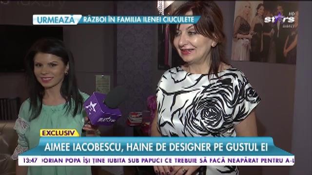 Aimee Iacobescu, transformată de stiliști! Marea actriță a avut parte de un răsfăț total!