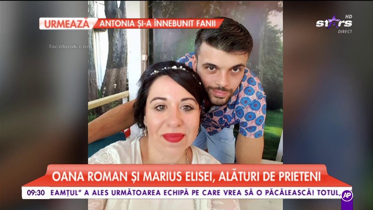 S-au &icirc;mplinit trei ani de c&acirc;nd Oana Roman și Marius Elisei s-au căsătorit