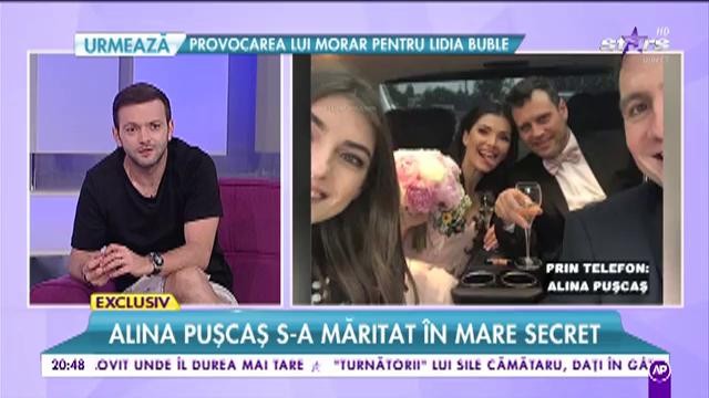 Alina Puşcaş s-a măritat &icirc;n mare secret: &rdquo;M-a luat și pe mine prin surprindere&rdquo;