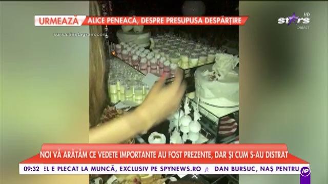 BRomania s-a distrat &icirc;n club de ziua lui, alături de vedete! Petrecerea a fost stricată de o brunetă focoasă! Ce a făcut cu tortul sărbătoritului