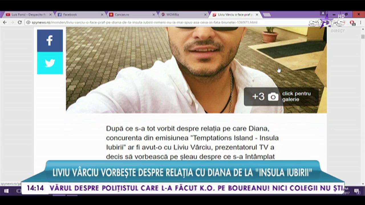Liviu V&acirc;rciu o face praf pe Diana de la "Insula Iubirii"!
