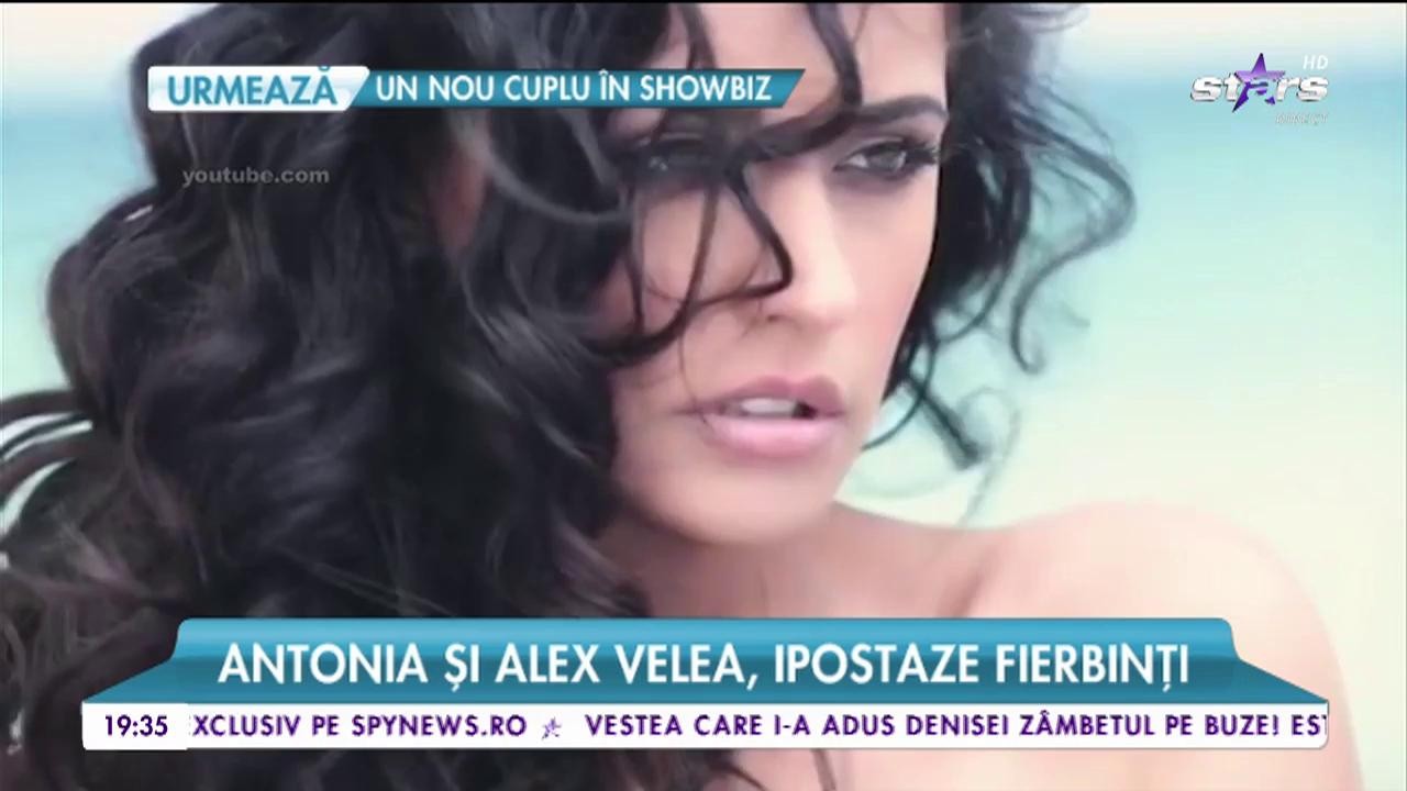 Antonia şi Alex Velea, filmați &icirc;n momente intime