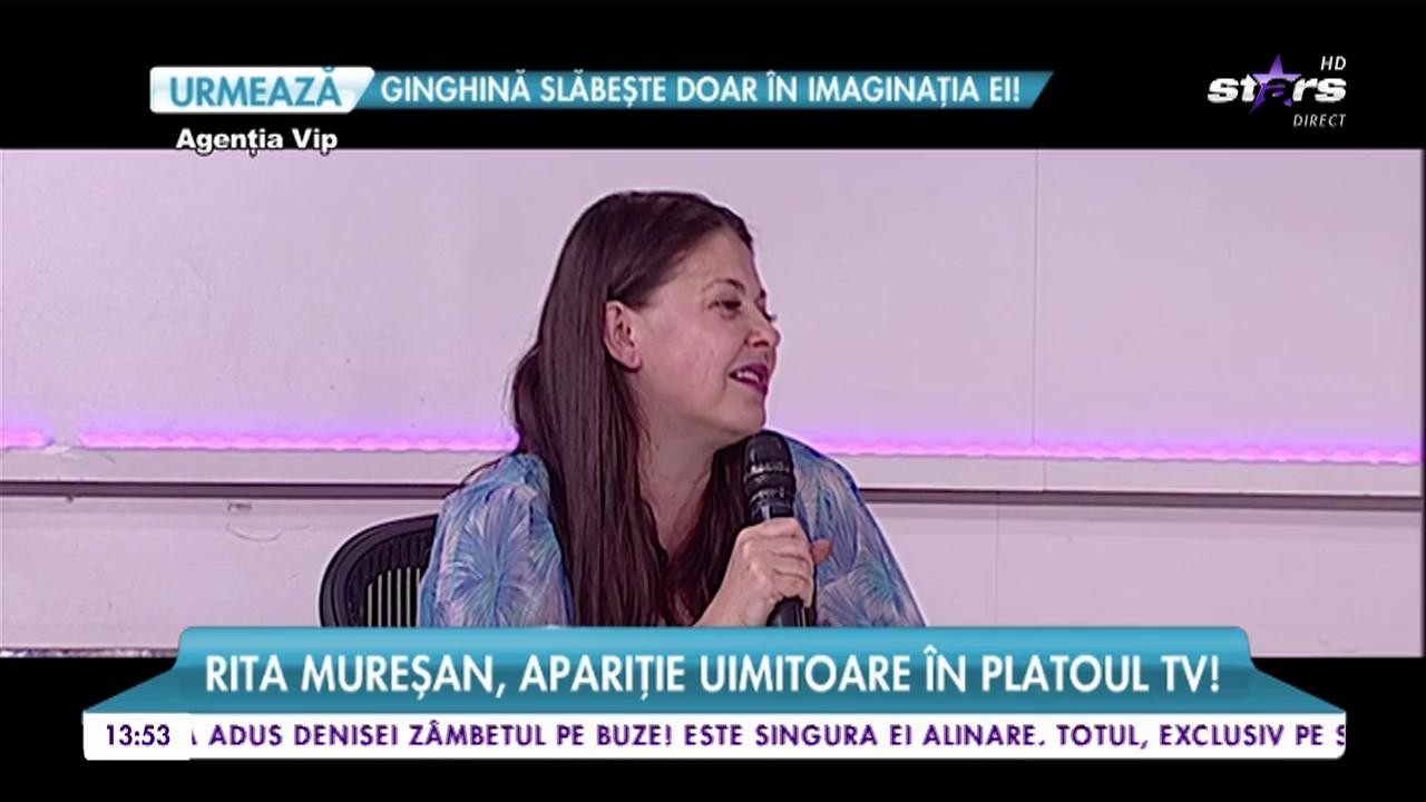 Rita Mureşan, apariţie uimitoare &icirc;n platoul TV!