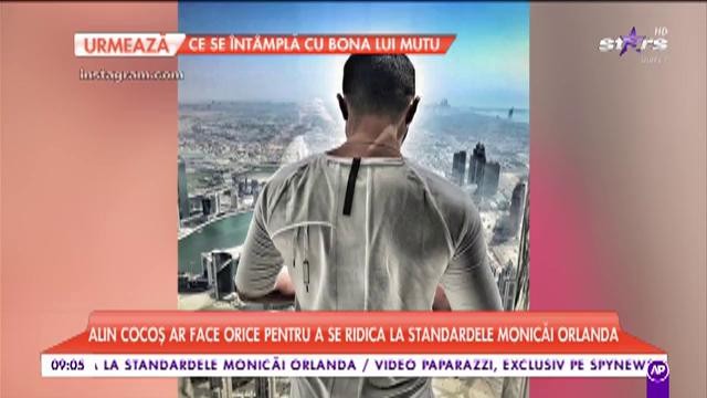 Alin Cocoş vrea să-şi impresioneze iubita cu orice preţ
