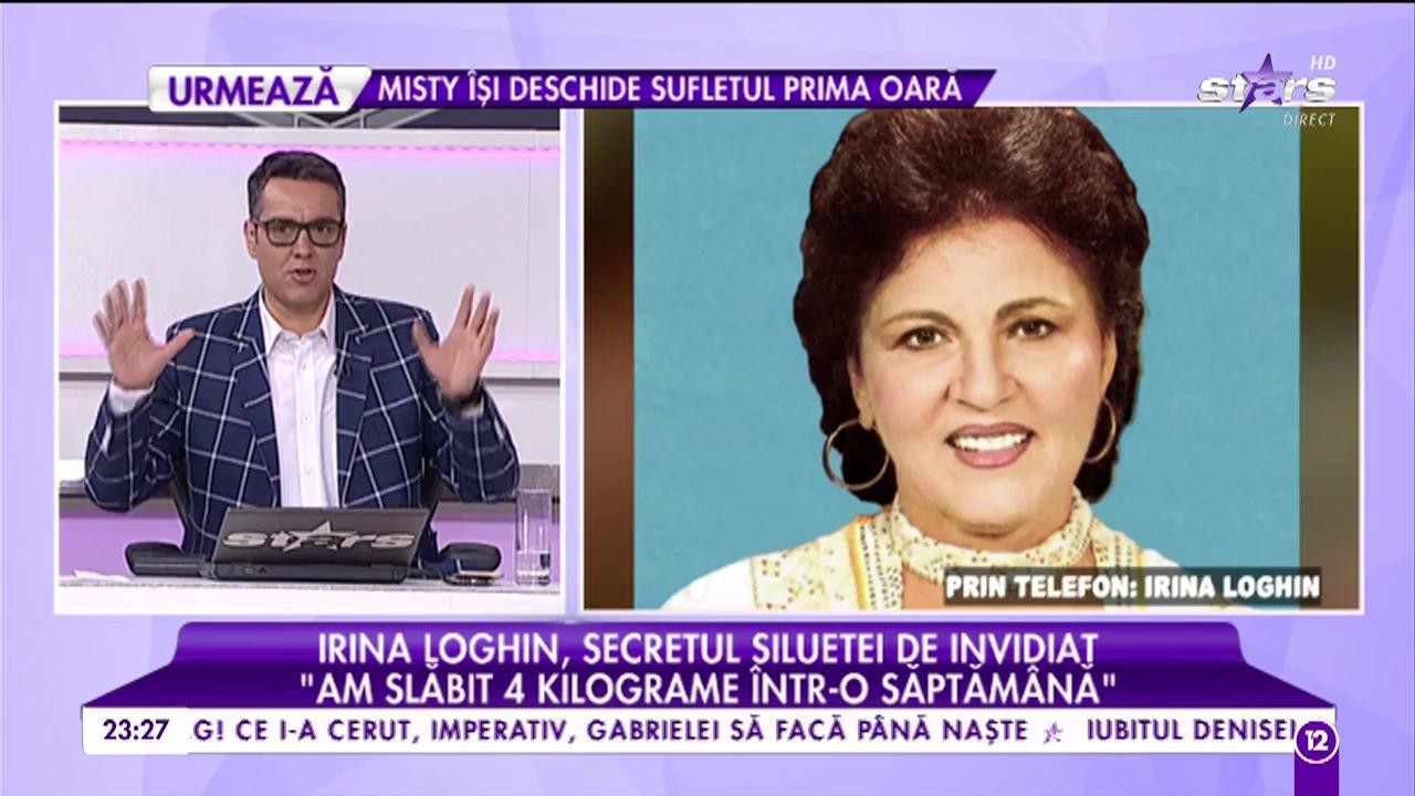 Irina Loghin, secretele trucului care te scapă de guşă! A mai spus un pont de frumuseţe
