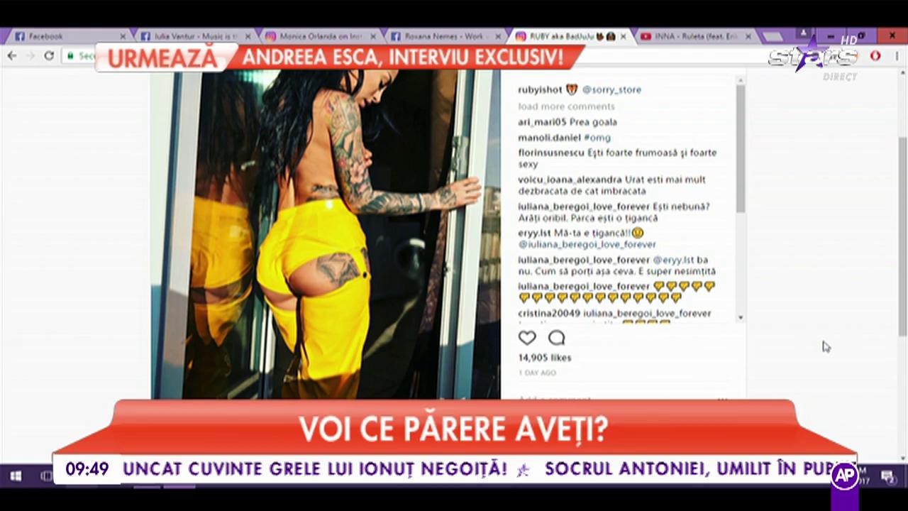 E sexy rău! Ruby a renunţat la haine şi s-a pozat