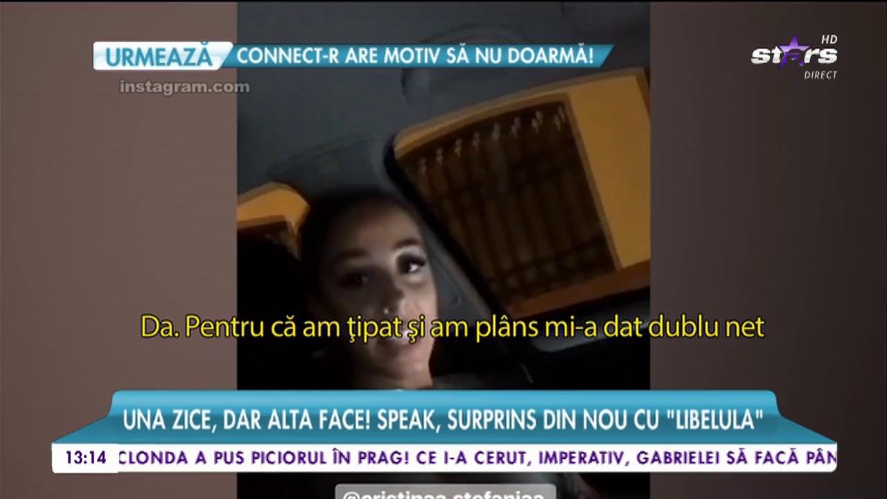 Una zice, dar alta face! Speak, surprins din nou cu "Libelula" şi-au petrecut noaptea &icirc;mpreună? Tachinările dintre ei &icirc;i dau de gol!