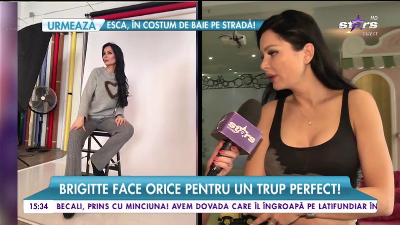 Brigitte face orice pentru un trup perfect! La ce sacrificii e dispusă pentru a obține formele ideale?