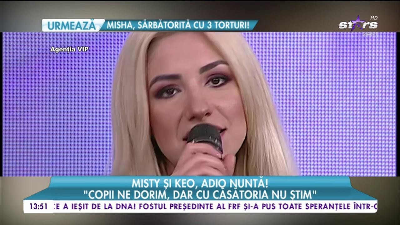 Misty şi Keo, adio nuntă! "Nici nu ştiu dacă o să ne căsătorim vreodată"