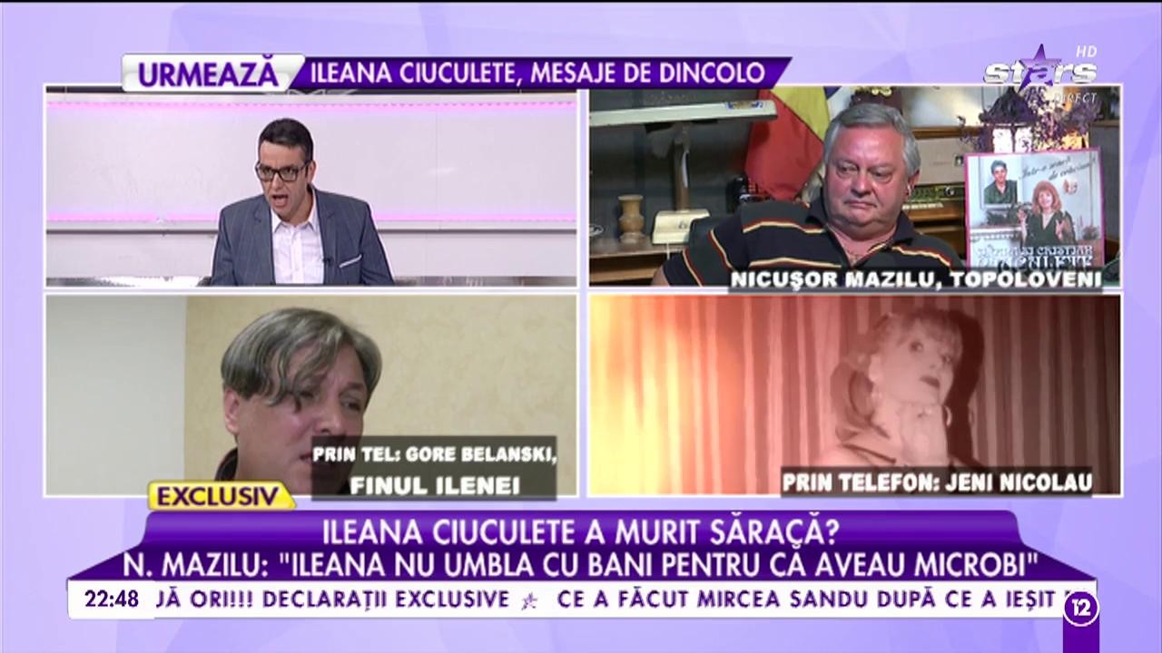 Dorinţa fiului cel mare al Ilenei Ciuculete! Şi-a exprimat-o cu puţin &icirc;nainte ca artista să fie &icirc;nmorm&acirc;ntată