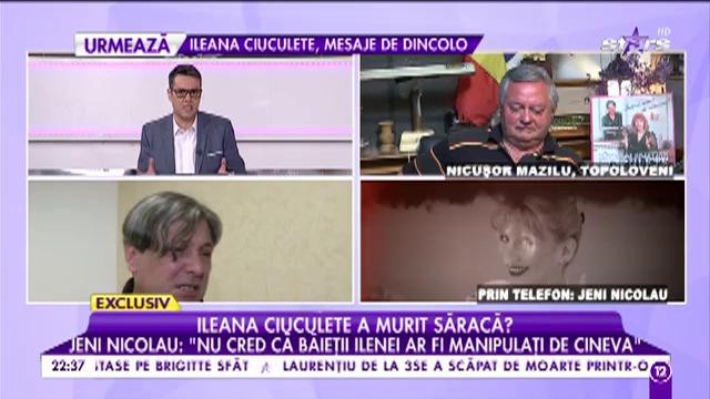 Jeni Nicolau, celebra c&acirc;ntăreața de muzică populară: "Nu cred că băieții Ilenei ar fi manipulați de cineva"