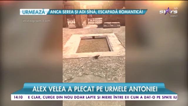 Alex Velea a plecat pe urmele Antoniei Cei doi se relaxează &icirc;n Italia!