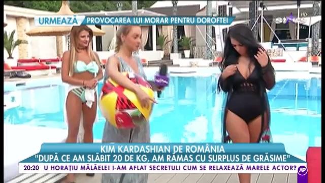 Kim Kardashian de Rom&acirc;nia, diva cu cel mai sexy posterior din showbiz